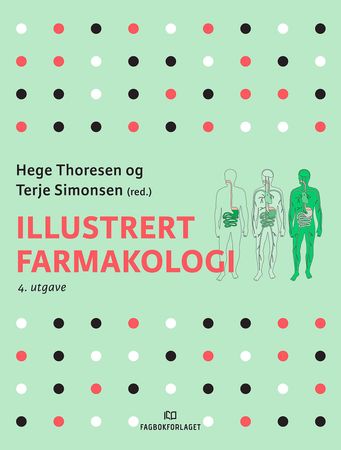 Omslag: Illustrert farmakologi av Hege Thoresen