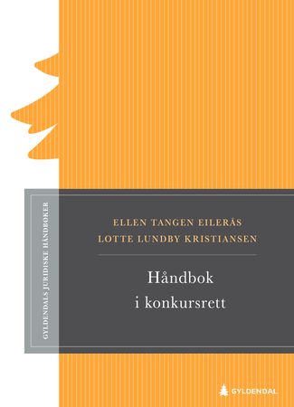 Omslag: Håndbok i konkursrett av Ellen Tangen Eilerås