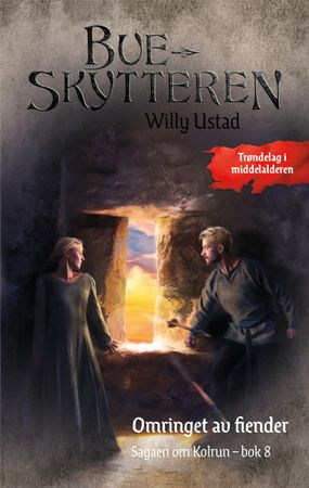 Omslag: Omringet av fiender av Willy Ustad