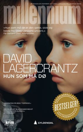 Omslag: Hun som må dø av David Lagercrantz