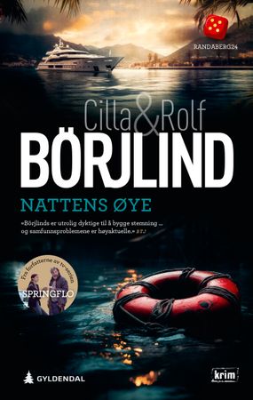 Omslag: Nattens øye av Cilla Börjlind