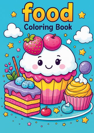 Food coloring book