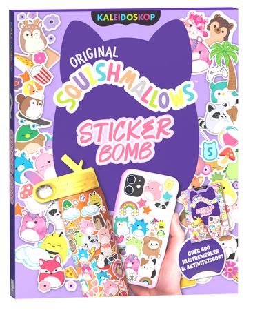 Original Squishmallows sticker-bomb aktivitetspakke