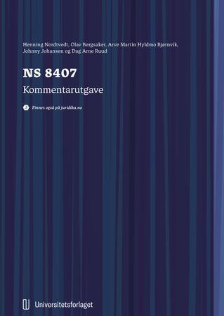Omslag: NS 8407 av Henning Nordtvedt