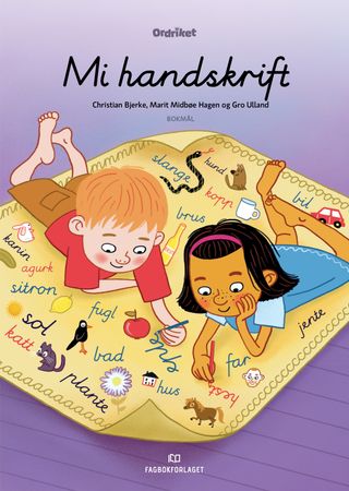 Omslag: Mi handskrift av Christian Bjerke