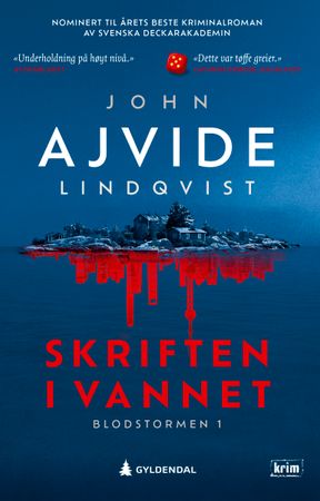 Omslag: Skriften i vannet av John Ajvide Lindqvist
