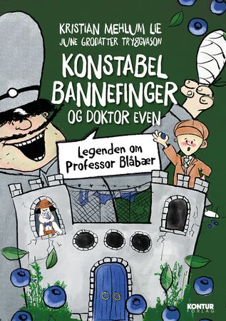 Omslag: Legenden om professor Blåbær av Kristian Mehlum Lie