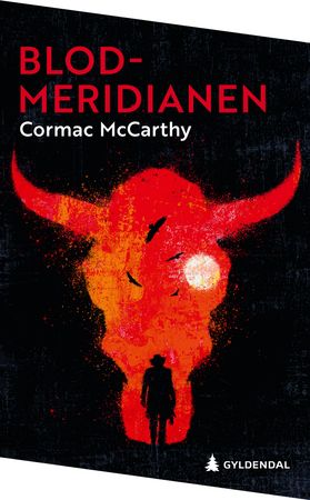 Omslag: Blodmeridianen, eller Aftenrøden i vest av Cormac McCarthy