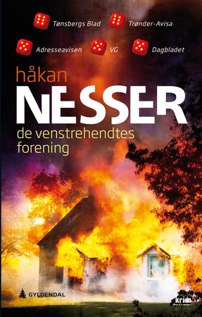 Omslag: De venstrehendtes forening av Håkan Nesser
