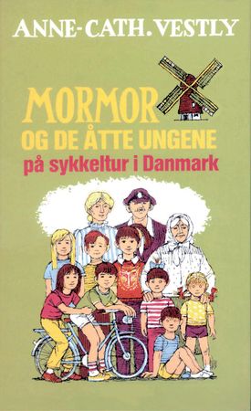 Mormor og de åtte ungene på sykkeltur i Danmark