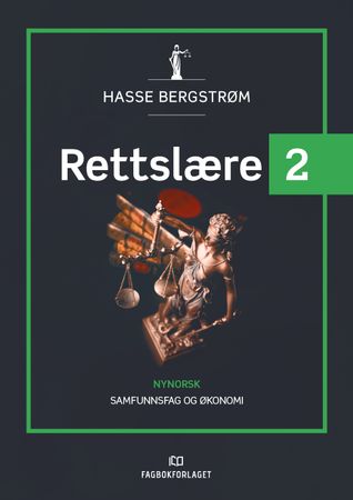 Omslag: Rettslære 2 av Hasse Bergstrøm