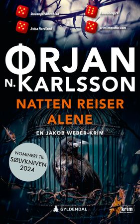 Omslag: Natten reiser alene av Ørjan N. Karlsson