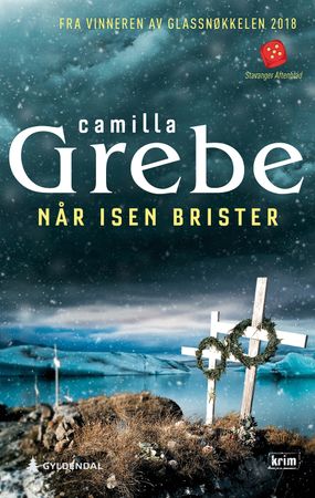Omslag: Når isen brister av Camilla Grebe