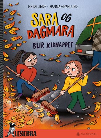 Omslag: Sara og Dagmara blir kidnappet av Heidi Linde