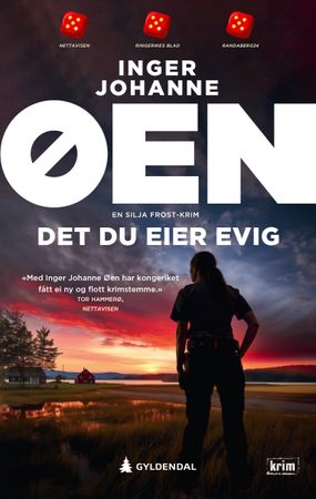Omslag: Det du eier evig av Inger Johanne Øen