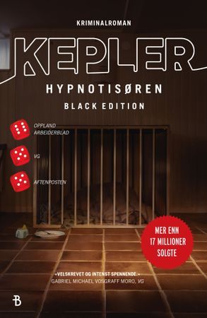 Omslag: Hypnotisøren av Lars Kepler