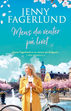 Omslag: Mens du venter på livet av Jenny Fagerlund