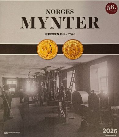Norges mynter 2026