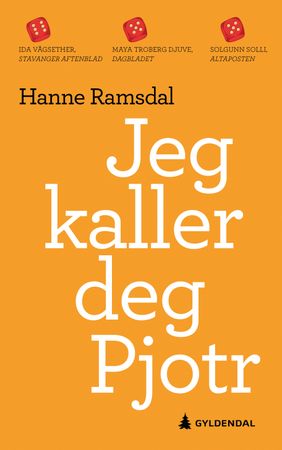 Omslag: Jeg kaller deg Pjotr av Hanne Ramsdal