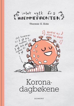 Omslag: Koronadagbøkene av Therese G. Eide