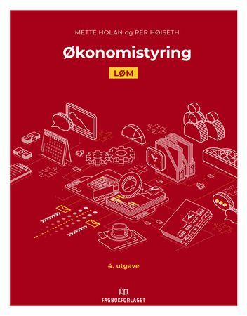 Omslag: Økonomistyring av Mette Holan