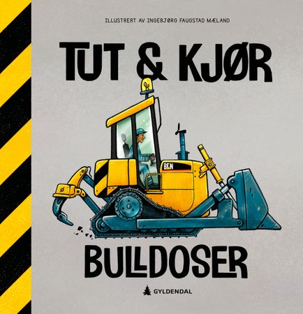 Omslag: Bulldoser av Ingebjørg Faugstad Mæland