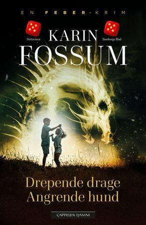 Omslag: Drepende drage, angrende hund av Karin Fossum