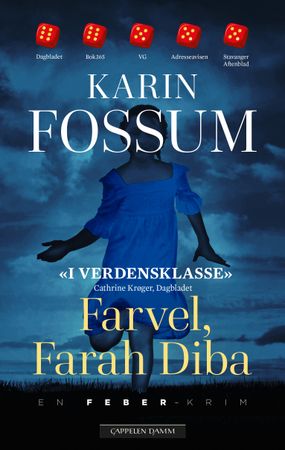 Omslag: Farvel, Farah Diba av Karin Fossum