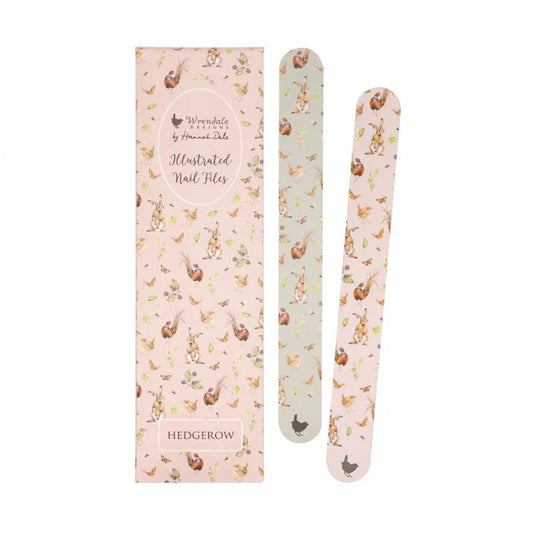 Wrendale Designs 'Hedgegrow' Country Animal Nail File Set