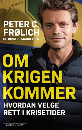 Omslag: Om krigen kommer av Peter Christian Frølich