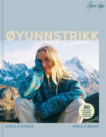 Omslag: Øyunnstrikk av Øyunn Krogh