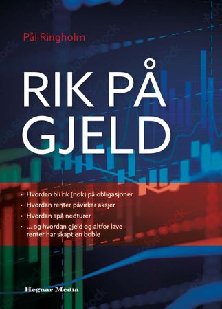 Omslag: Rik på gjeld av Pål Ringholm