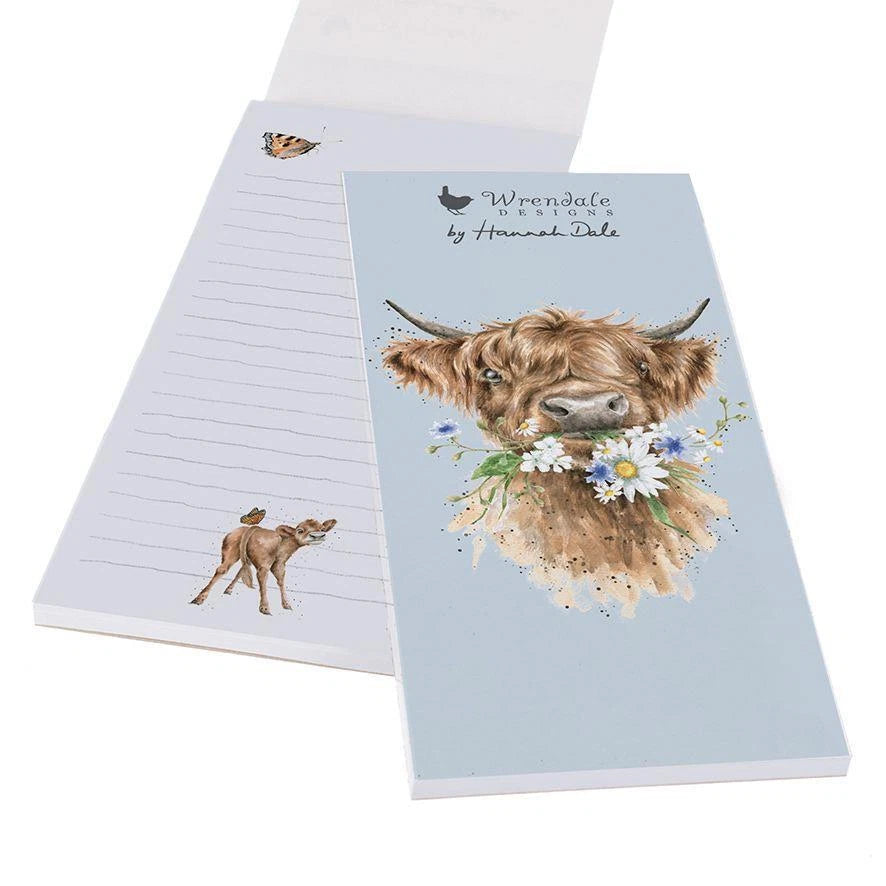 Wrendale Designs "Daisy Coo" Highland Cow Handleliste