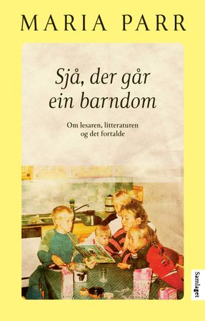 Omslag: Sjå, der går ein barndom av Maria Parr