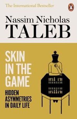 Omslag: Skin in the game av Nassim Nicholas Taleb