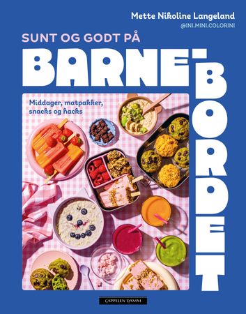 Omslag: Sunt og godt på barnebordet av Mette Nikoline Langeland