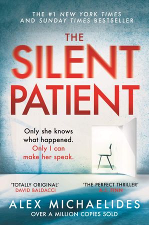 Omslag: The silent patient av Alex Michaelides