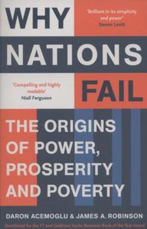 Omslag: Why nations fail av Daron Acemoglu